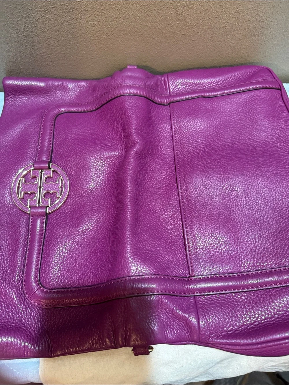 Tory Burch rich plum